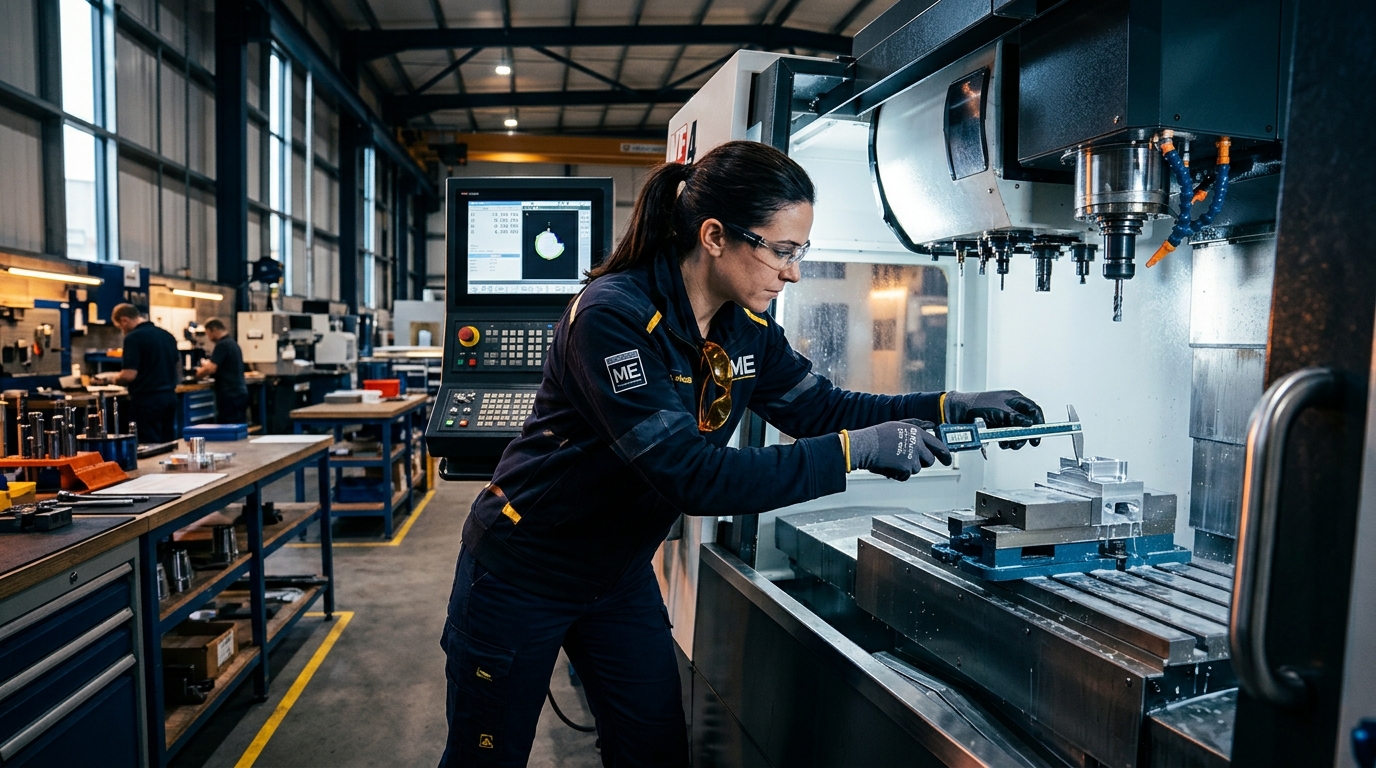 CNC machine electrical maintenance